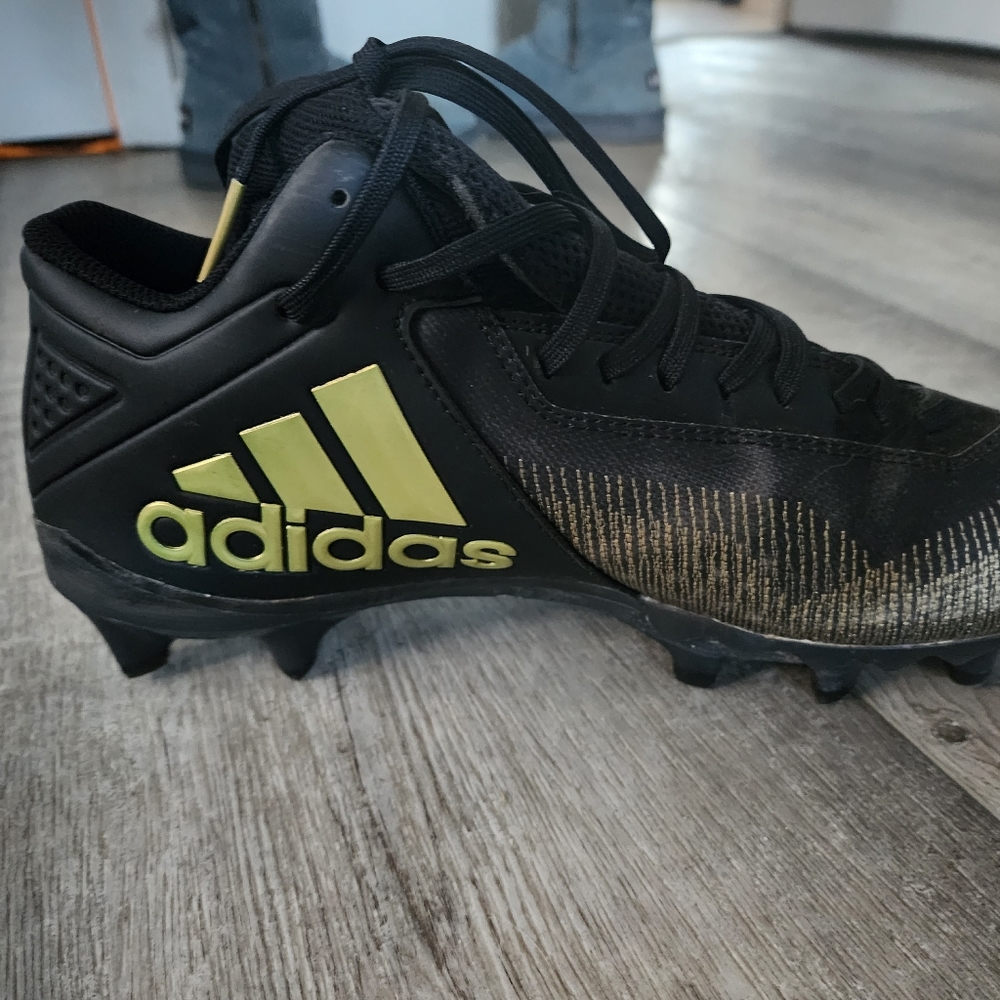 Adidas Freak 20 Gold and Black Cleets